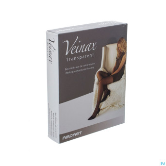 Veinax collant transparent 2 long beige taille 1