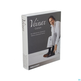 Veinax chausset.homme coton 2 long bl.marine 1