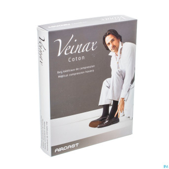 Veinax chausset.homme coton 2 long bl.marine 5