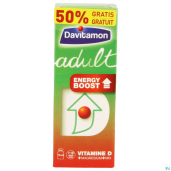 Davitamon adult energy boost 8x15ml -50%