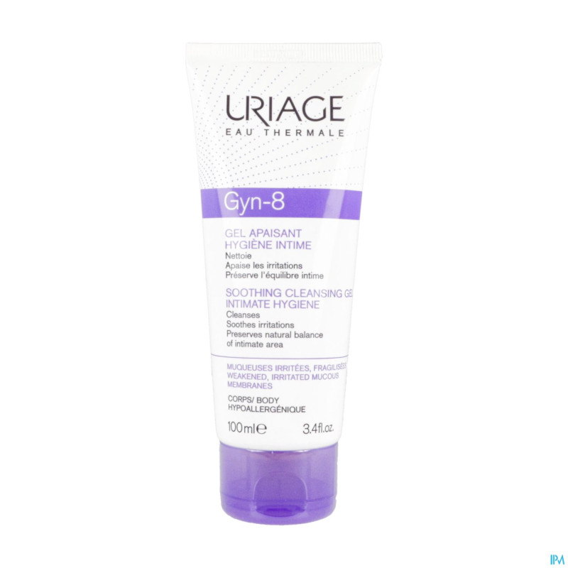 Uriage gyn-8 gel apaisant    100ml