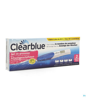 Clearblue digital test grossesse 2