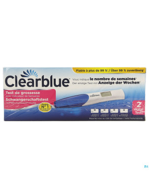 Clearblue digital test grossesse 2