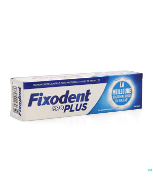 Fixodent pro plus 0% pate adhesive    40g