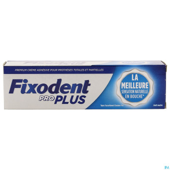 Fixodent pro plus 0% pate adhesive    40g