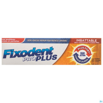 Fixodent pro plus duo action pate adhesive    40g