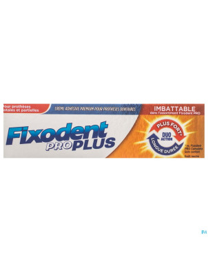 Fixodent pro plus duo action pate adhesive    40g