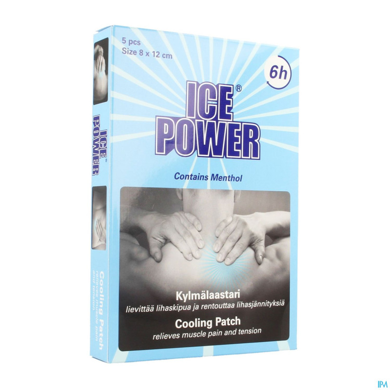 Ice power cooling patch menthol   5