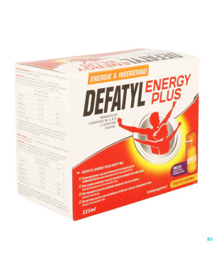 Defatyl energy plus    15x15ml