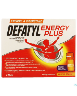 Defatyl energy plus    15x15ml