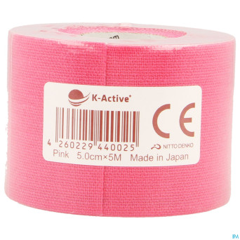 Kinesio-tex tape adhesive bleu  5cmx5m