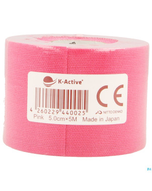 Kinesio-tex tape adhesive bleu  5cmx5m