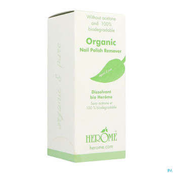 Herome organic line nail polish remover 120ml 2153