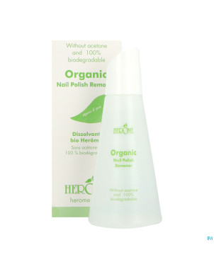 Herome organic line nail polish remover 120ml 2153
