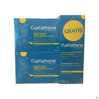 Cystiphane biorga comp 2x120+sh a/chute 200mlpromo