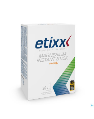 Etixx magnesium instant tropical sticks  30
