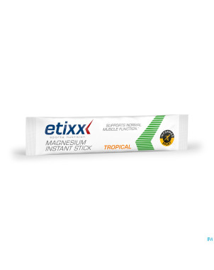 Etixx magnesium instant tropical sticks  30