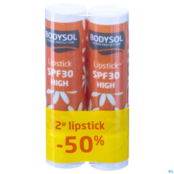 Bodysol sun lipstick coco promo    2x6,1g  2e -50%