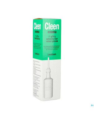 Cleen enema 11g/24g sol rectale fl 133ml