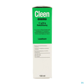 Cleen enema 11g/24g sol rectale fl 133ml