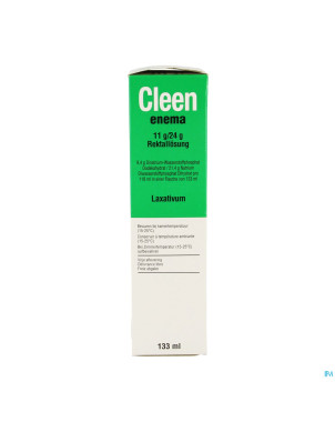 Cleen enema 11g/24g sol rectale fl 133ml
