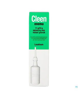 Cleen enema 11g/24g sol rectale fl 133ml