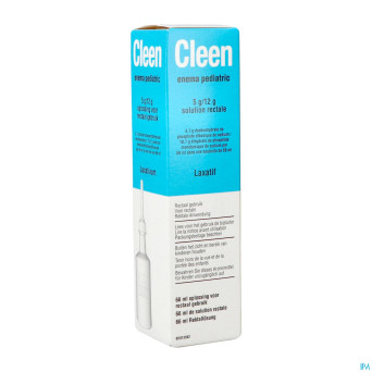 Cleen enema pediatric 5g/12g sol rectale  fl  66ml