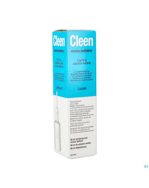 Cleen enema pediatric 5g/12g sol rectale  fl  66ml