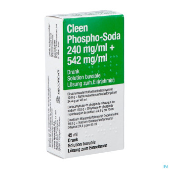 Cleen phospho-soda 11g/24g sol buvable    fl  45ml