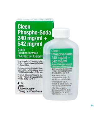 Cleen phospho-soda 11g/24g sol buvable    fl  45ml