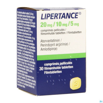 Lipertance 20mg/10mg/ 5mg comp pell 30