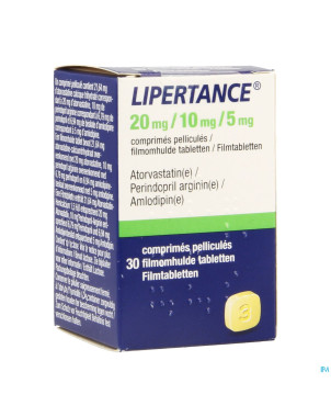 Lipertance 20mg/10mg/ 5mg comp pell 30