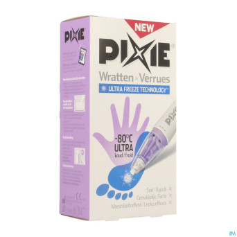 Pixie stylo 7,5g a/verrues + n2o cartouche