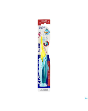 Elgydium brosse dents enfant 2-6a shark