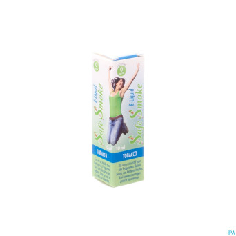 Safe smoke e-liquid 0mg/ml nicotine tobacco   10ml