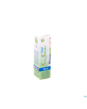 Safe smoke e-liquid 0mg/ml nicotine tobacco   10ml