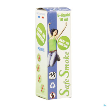 Safe smoke e-liquid 0mg/ml nicotine red fruit 10ml