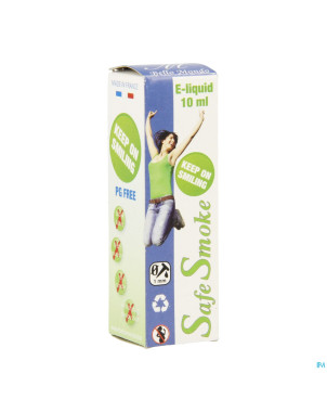 Safe smoke e-liquid 0mg/ml nicotine red fruit 10ml