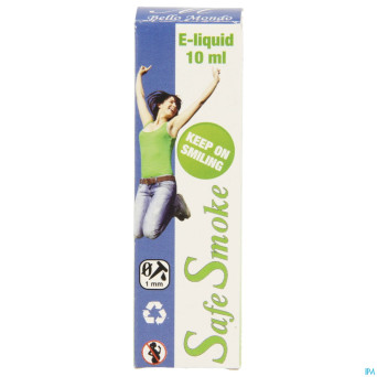 Safe smoke e-liquid 0mg/ml nicotine red fruit 10ml