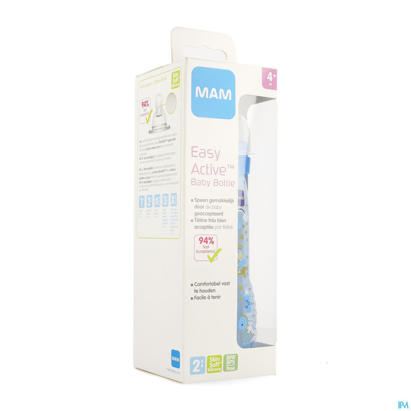 Mam easy active baby bottle    330ml