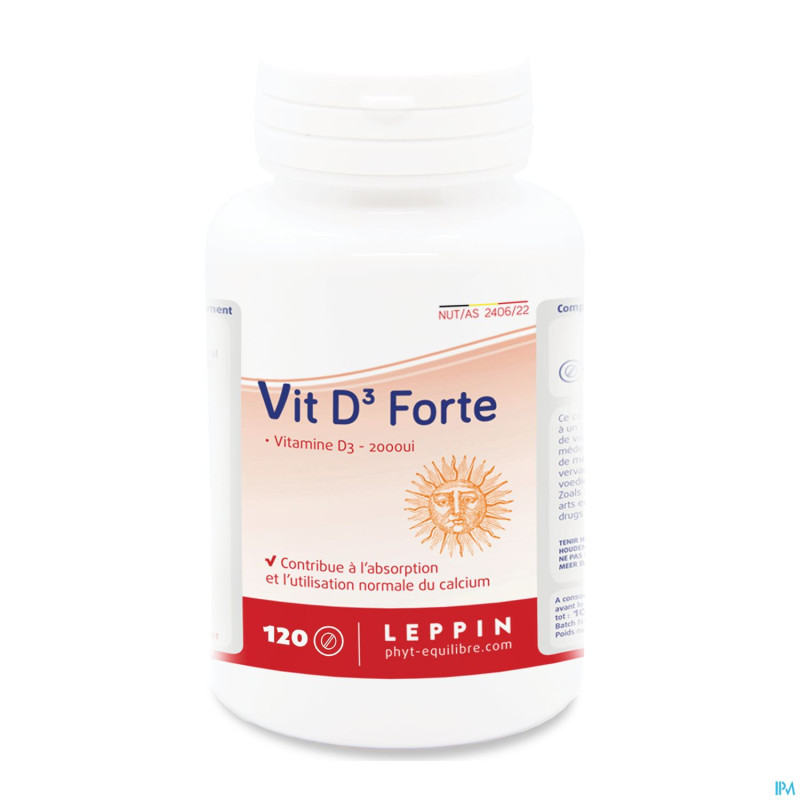 Leppin vit d3 forte    comp 120