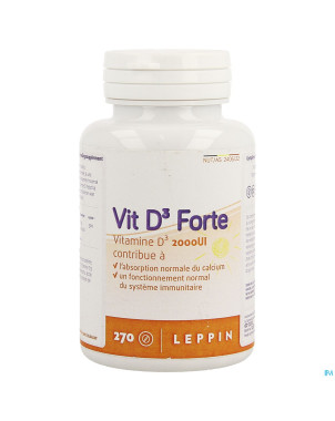 Leppin vit d3 forte    comp 270