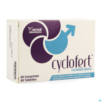 Cyclofert male  caps  60