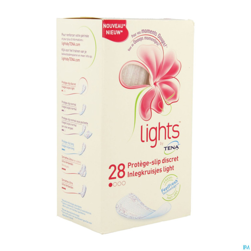 Lights by tena light liner 28