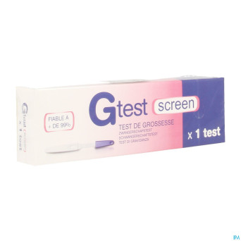G-test test grossesse