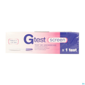 G-test test grossesse