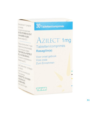 Azilect 1mg pot tabl  30 x 1mg
