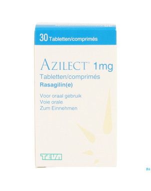 Azilect 1mg pot tabl  30 x 1mg