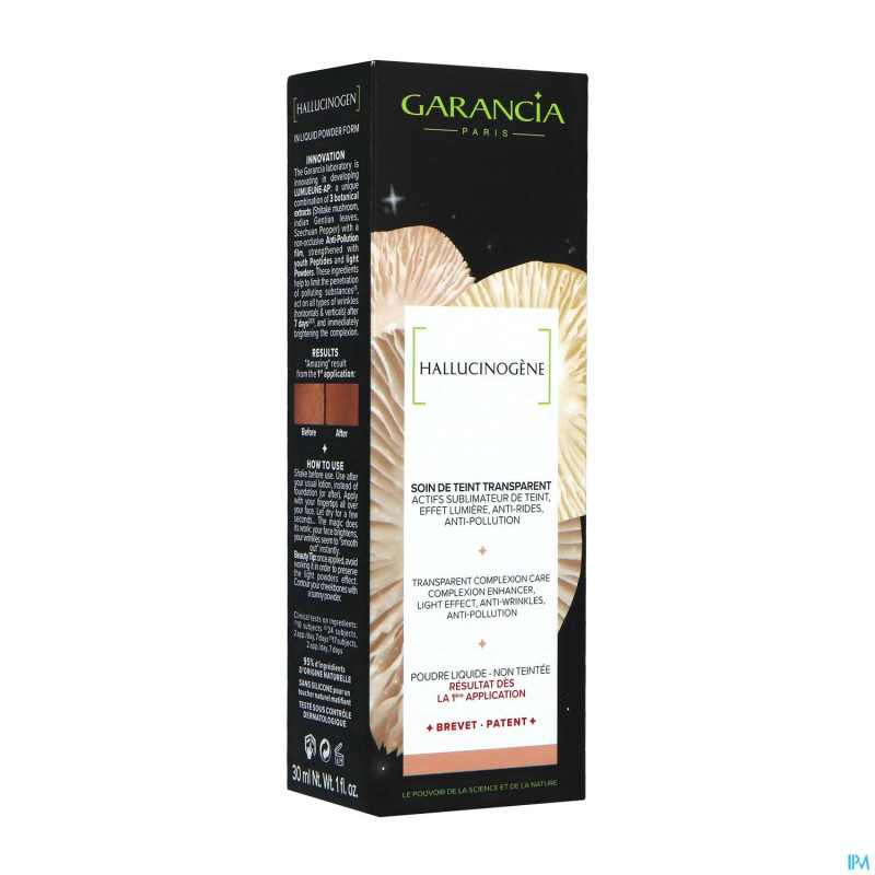 Garancia hallucinogene soin teint transparant 30ml