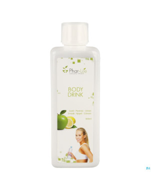 Phar life body drink pomme citron 500ml